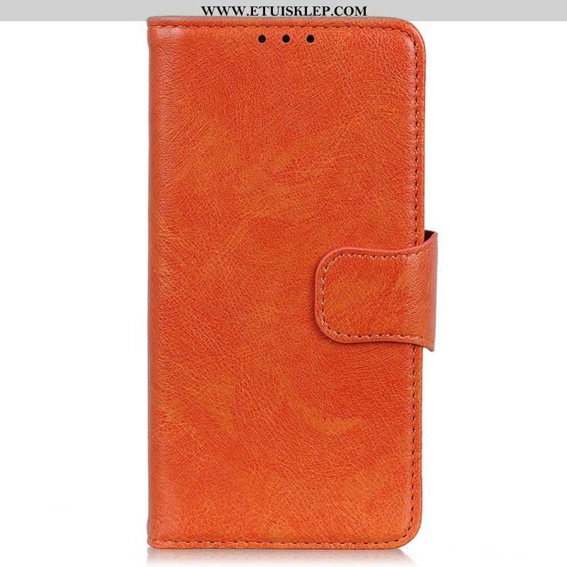 Etui Folio do Samsung Galaxy M33 5G Prawdziwa Skóra Nappa